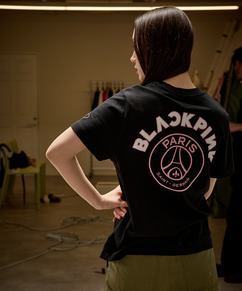 PARIS SAINT-GERMAIN(パリサンジェルマン)の「【BlackpinkxPSG】Elevated Graphic TEE ST171- BLKPSG- BPP(Tシャツ/カットソー・メンズ・ブラック・X-LARGE/XX-LARGE/X-SMALL/SMALL/MEDIUM/LARGE)」の12枚目の写真