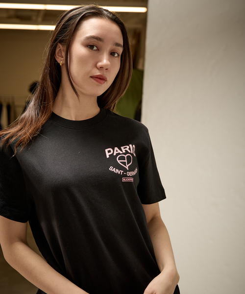 PARIS SAINT-GERMAIN(パリサンジェルマン)の「【BlackpinkxPSG】Elevated Graphic TEE ST171- BLKPSG- BPP(Tシャツ/カットソー・メンズ・ブラック・X-LARGE/XX-LARGE/X-SMALL/SMALL/MEDIUM/LARGE)」の15枚目の写真