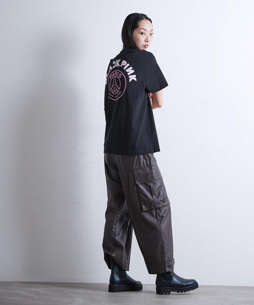 PARIS SAINT-GERMAIN(パリサンジェルマン)の「【BlackpinkxPSG】Elevated Graphic TEE ST171- BLKPSG- BPP(Tシャツ/カットソー・メンズ・ブラック・X-LARGE/XX-LARGE/X-SMALL/SMALL/MEDIUM/LARGE)」の22枚目の写真
