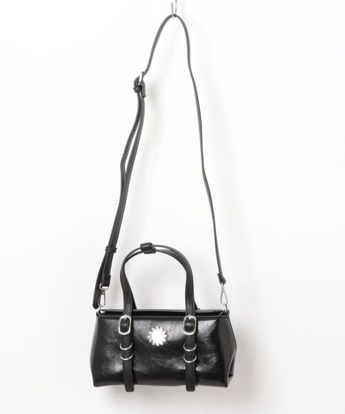 EVRIS（エヴリス）の「【EVRIS / エヴリス】 SUNNY　Wベルトミニハンドバッグ（ハンドバッグ・レディース・ブラック/ダークブラウン/レオパード/ゼブラ・FREE）」の22枚目の写真