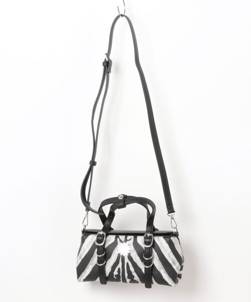 EVRIS（エヴリス）の「【EVRIS / エヴリス】 SUNNY　Wベルトミニハンドバッグ（ハンドバッグ・レディース・ブラック/ダークブラウン/レオパード/ゼブラ・FREE）」の21枚目の写真