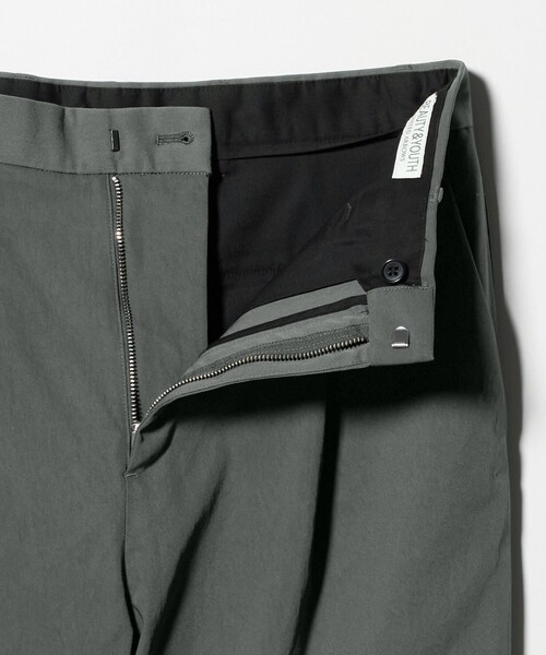 セール】ヴィンテージライク ナイロン 1プリーツ ワイド パンツ NO.9