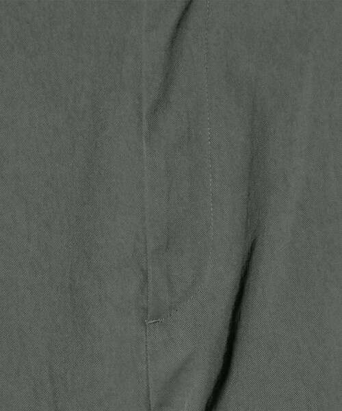 BEAUTY&YOUTH UNITED ARROWS（ビューティーアンドユースユナイテッドアローズ）の「ヴィンテージライク ナイロン 1プリーツ ワイド パンツ NO.9（その他パンツ・メンズ・ブラック/ダークグリーン・L/S/M/XL）」の4枚目の写真