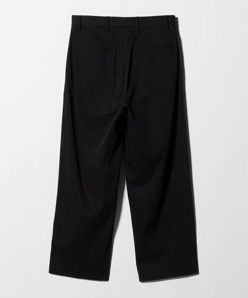 BEAUTY&YOUTH UNITED ARROWS（ビューティーアンドユースユナイテッドアローズ）の「ヴィンテージライク ナイロン 1プリーツ ワイド パンツ NO.9（その他パンツ・メンズ・ブラック/ダークグリーン・L/S/M/XL）」の6枚目の写真