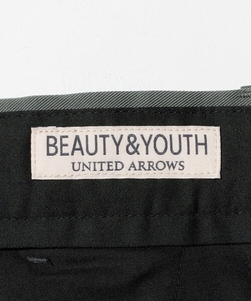 BEAUTY&YOUTH UNITED ARROWS（ビューティーアンドユースユナイテッドアローズ）の「ヴィンテージライク ナイロン 1プリーツ ワイド パンツ NO.9（その他パンツ・メンズ・ブラック/ダークグリーン・L/S/M/XL）」の11枚目の写真