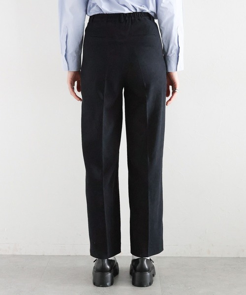 RAGEBLUE（レイジブルー）の「細コールストレートスラックス/セットアップ対応（スラックス・レディース・グリーン/ネイビー・FREE）」の12枚目の写真