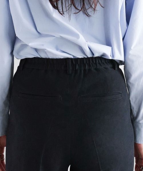 RAGEBLUE（レイジブルー）の「細コールストレートスラックス/セットアップ対応（スラックス・レディース・グリーン/ネイビー・FREE）」の13枚目の写真