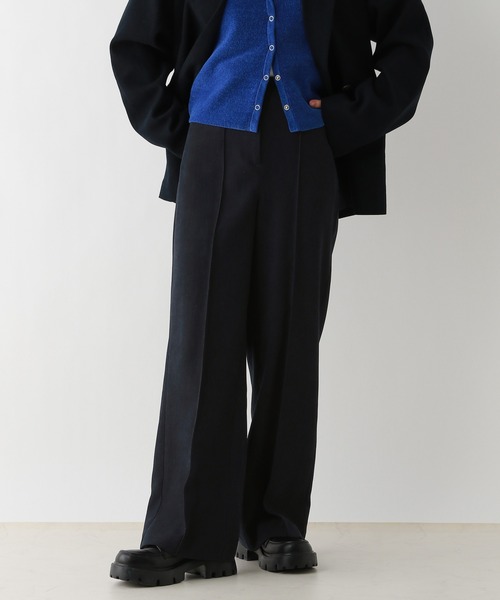 RAGEBLUE（レイジブルー）の「細コールストレートスラックス/セットアップ対応（スラックス・レディース・グリーン/ネイビー・FREE）」の19枚目の写真