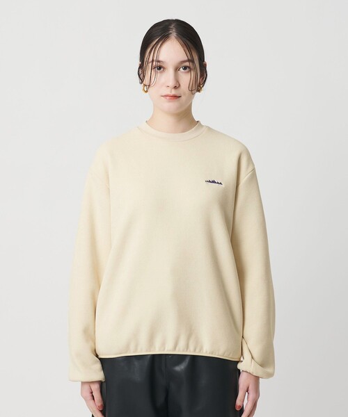 THOUSAND MILE(サウザンドマイル)の「<THOUSAND MILE>フリース クルーネックプルオーバー(Tシャツ/カットソー・レディース・オフホワイト/ブラック/ダークグレー・XS/S)」の15枚目の写真