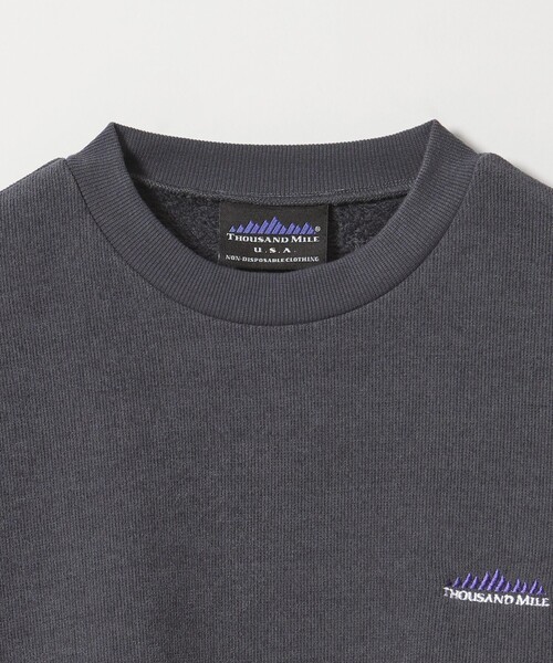 THOUSAND MILE(サウザンドマイル)の「<THOUSAND MILE>フリース クルーネックプルオーバー(Tシャツ/カットソー・レディース・オフホワイト/ブラック/ダークグレー・XS/S)」の20枚目の写真