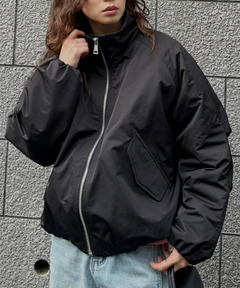WASHED FULL ZIP ブルゾン（ナイロンジャケット）｜Deuxieme Classe