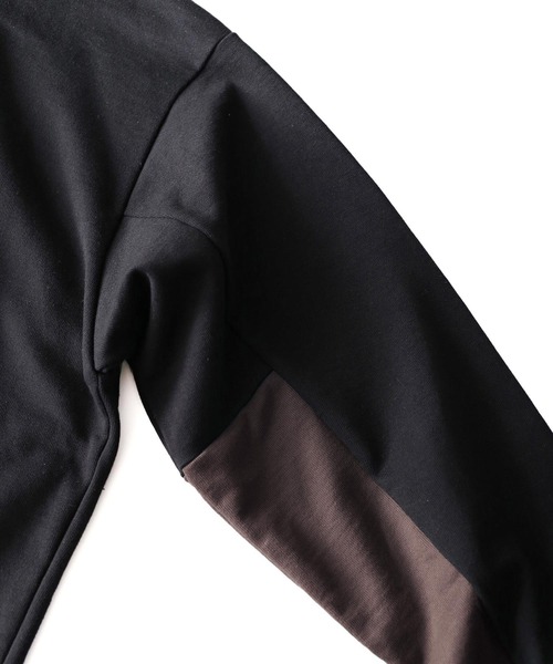 SHAREEF（シャリーフ）の「"APPLE PEEL" BIG SWEAT（スウェット・メンズ・ブラック/ホワイト/ダークグリーン・3/2/1）」の7枚目の写真