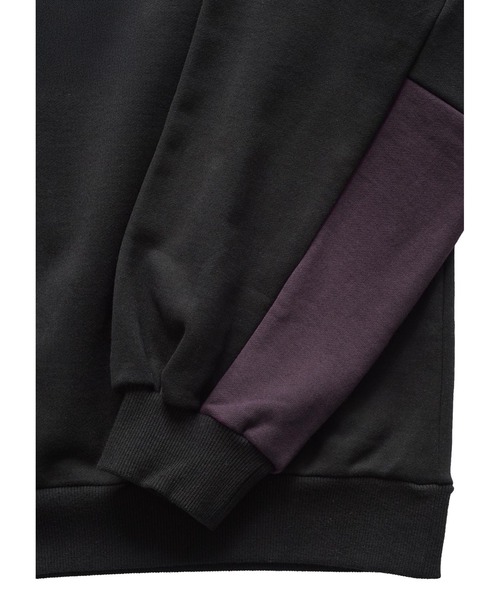 SHAREEF（シャリーフ）の「"APPLE PEEL" BIG SWEAT（スウェット・メンズ・ブラック/ホワイト/ダークグリーン・3/2/1）」の8枚目の写真