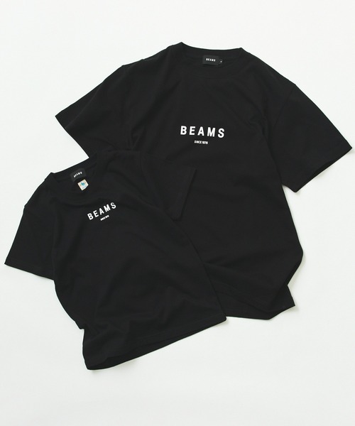 BEAMS（ビームス）の「BEAMS ロゴ Tシャツ（Tシャツ/カットソー・メンズ・グレー/ブラック/ホワイト/ネイビー・MEDIUM/SMALL/X-LARGE/LARGE/XX-LARGE）」の2枚目の写真