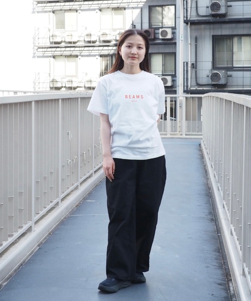 BEAMS(ビームス)の「BEAMS ロゴ Tシャツ(Tシャツ/カットソー・メンズ・グレー/ブラック/ホワイト/ネイビー・MEDIUM/SMALL/X-LARGE/LARGE/XX-LARGE)」の10枚目の写真