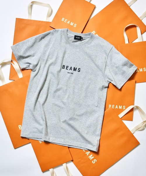 BEAMS（ビームス）の「BEAMS ロゴ Tシャツ（Tシャツ/カットソー・メンズ・グレー/ブラック/ホワイト/ネイビー・MEDIUM/SMALL/X-LARGE/LARGE/XX-LARGE）」の15枚目の写真