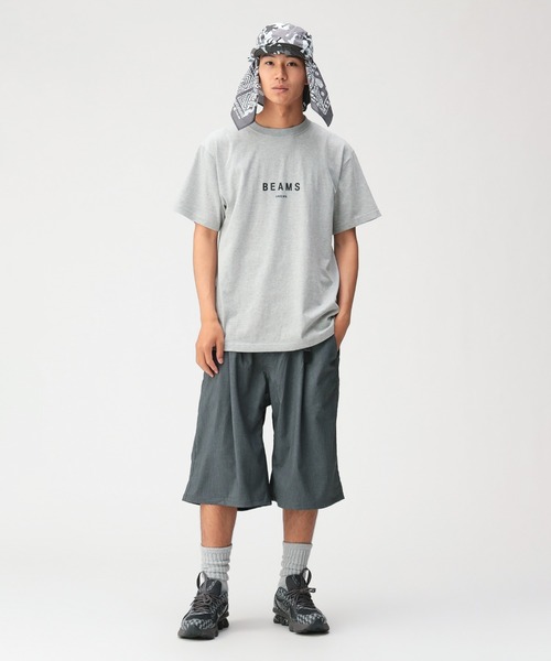 BEAMS（ビームス）の「BEAMS ロゴ Tシャツ（Tシャツ/カットソー・メンズ・グレー/ブラック/ホワイト/ネイビー・MEDIUM/SMALL/X-LARGE/LARGE/XX-LARGE）」の18枚目の写真