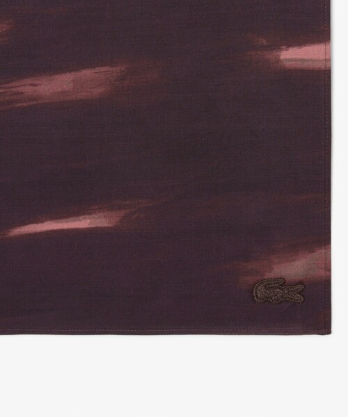 LACOSTE(ラコステ)の「ランドスケーププリントスカーフ(ストール/ショール・レディース・ブラウン・FREE)」の5枚目の写真