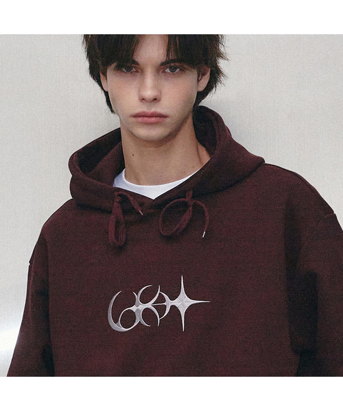 GAKKAI UNIONS(ガッカイユニオンズ)の「ラウンダリースター フードパーカー バーガンディ(パーカー・レディース・その他・SMALL/MEDIUM/LARGE/X-LARGE)」の1枚目の写真