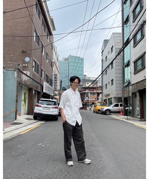 FRIZMWORKS(フリズムワークス)の「OG POPLIN OVERSIZED SHIRT _ WHITE(シャツ/ブラウス・メンズ・その他・SMALL/MEDIUM/LARGE/X-LARGE)」の6枚目の写真