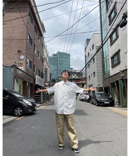 FRIZMWORKS(フリズムワークス)の「OG POPLIN OVERSIZED SHIRT _ WHITE(シャツ/ブラウス・メンズ・その他・SMALL/MEDIUM/LARGE/X-LARGE)」の7枚目の写真