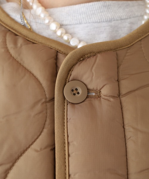 OMNES（オムネス）の「ウェーブキルトショートジャケット キルティングジャケット（その他アウター・レディース・ベージュ・L）」の13枚目の写真