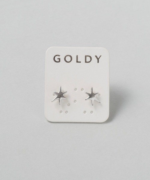 GOLDY（ゴールディ）の「プチ スター ピアス（ピアス（両耳用）・レディース・シルバー/ゴールド/シルバー系その他/ゴールド系その他・FREE）」の7枚目の写真