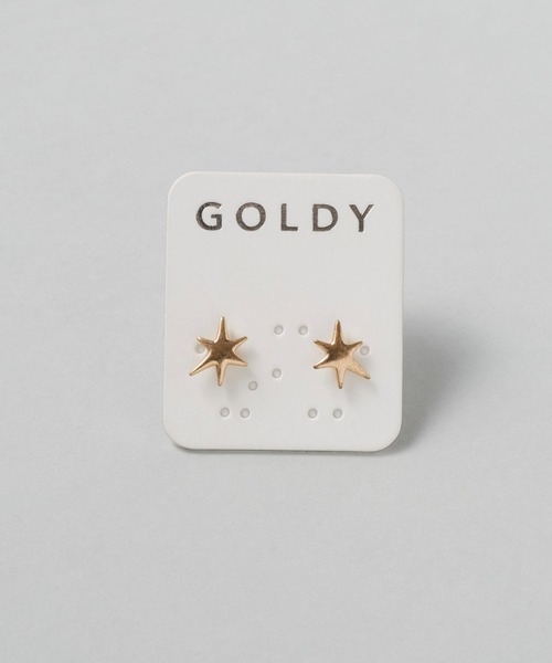 GOLDY（ゴールディ）の「プチ スター ピアス（ピアス（両耳用）・レディース・シルバー/ゴールド/シルバー系その他/ゴールド系その他・FREE）」の8枚目の写真