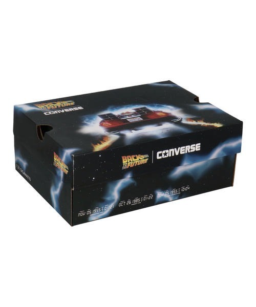 CONVERSE（コンバース）の「HI/BACK TO THE FUTURE メンズスニーカー(オールスターTMHIバック・トゥ・ザ・フューチャー) 31316500 シルバー/ブラック（スニーカー・メンズ・シルバー系その他・26.0cm/26.5cm/27.0cm/27.5cm/28.0cm/25.5cm）」の5枚目の写真