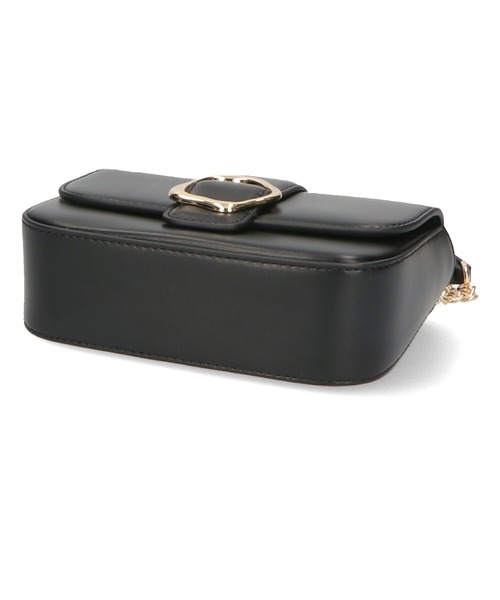 MISCH MASCH（ミッシュマッシュ）の「ミニフラップショルダーバッグ（ショルダーバッグ・レディース・ブラック/ブラウン/ホワイト・ﾌﾘ-）」の15枚目の写真