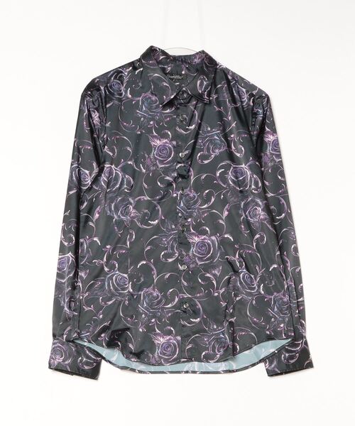 TORNADO MART(トルネードマート)の「フィリグリーローズプリントシャツ(シャツ/ブラウス・メンズ・オフホワイト/マルチ・M/L/LL/XXL)」の11枚目の写真