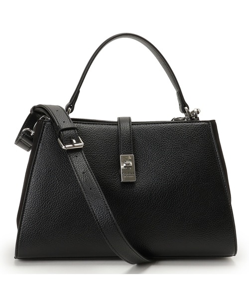 Guess(ゲス)の「RUDIE Satchel ハンドバッグ (ショルダーバッグ・レディース・ブラック・ONE SIZE)」の1枚目の写真