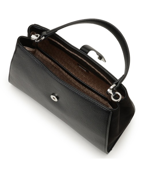 Guess(ゲス)の「RUDIE Satchel ハンドバッグ (ショルダーバッグ・レディース・ブラック・ONE SIZE)」の11枚目の写真