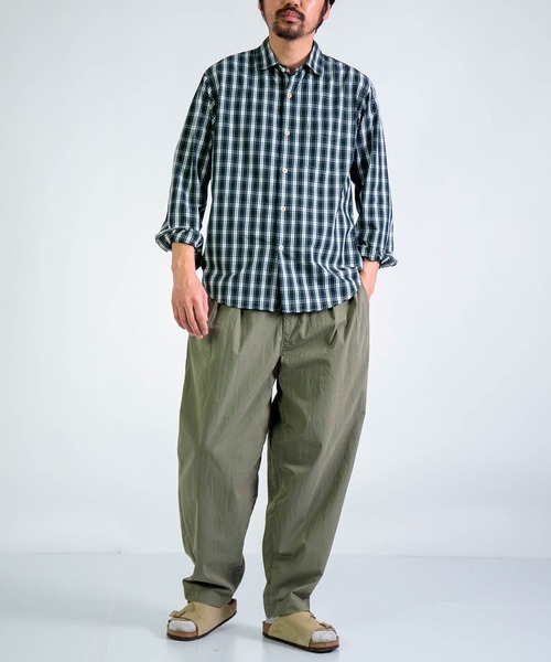 SPELLBOUND（スペルバウンド）の「[SPELLBOUND / スペルバウンド] コットンナイロンウェザーピーチバイオ フェザーパンツ（その他パンツ・メンズ・ブラック/オリーブ/ベージュ・30inch/32inch）」の10枚目の写真