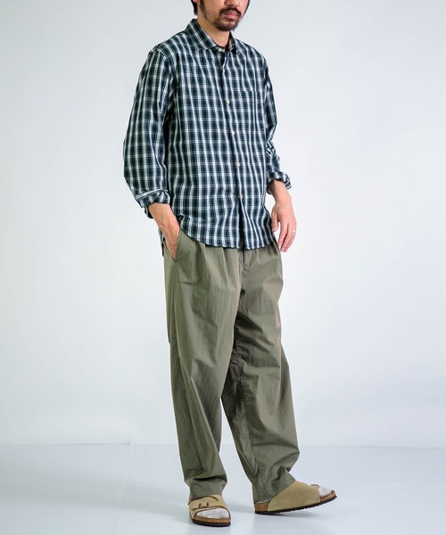 SPELLBOUND（スペルバウンド）の「[SPELLBOUND / スペルバウンド] コットンナイロンウェザーピーチバイオ フェザーパンツ（その他パンツ・メンズ・ブラック/オリーブ/ベージュ・30inch/32inch）」の11枚目の写真