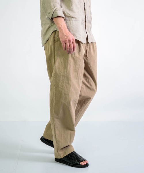 SPELLBOUND（スペルバウンド）の「[SPELLBOUND / スペルバウンド] コットンナイロンウェザーピーチバイオ フェザーパンツ（その他パンツ・メンズ・ブラック/オリーブ/ベージュ・30inch/32inch）」の14枚目の写真