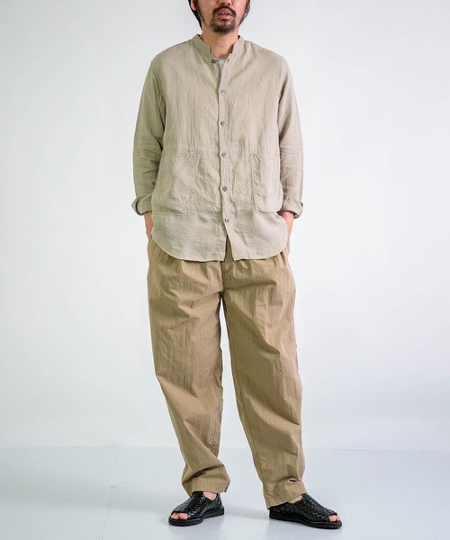 SPELLBOUND（スペルバウンド）の「[SPELLBOUND / スペルバウンド] コットンナイロンウェザーピーチバイオ フェザーパンツ（その他パンツ・メンズ・ブラック/オリーブ/ベージュ・30inch/32inch）」の15枚目の写真