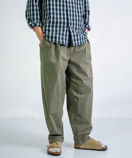 SPELLBOUND（スペルバウンド）の「[SPELLBOUND / スペルバウンド] コットンナイロンウェザーピーチバイオ フェザーパンツ（その他パンツ・メンズ・ブラック/オリーブ/ベージュ・30inch/32inch）」の9枚目の写真