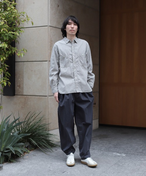 SPELLBOUND（スペルバウンド）の「[SPELLBOUND / スペルバウンド] コットンナイロンウェザーピーチバイオ フェザーパンツ（その他パンツ・メンズ・ブラック/オリーブ/ベージュ・30inch/32inch）」の7枚目の写真