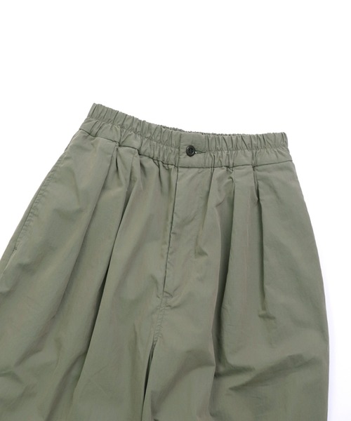 SPELLBOUND（スペルバウンド）の「[SPELLBOUND / スペルバウンド] コットンナイロンウェザーピーチバイオ フェザーパンツ（その他パンツ・メンズ・ブラック/オリーブ/ベージュ・30inch/32inch）」の4枚目の写真