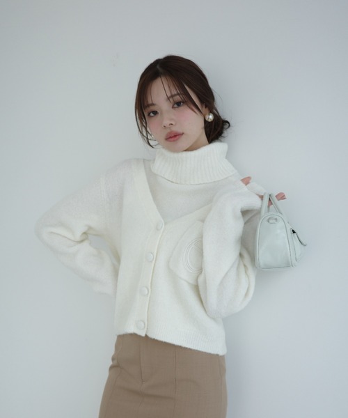 セール】ブークレニットカーディガン（カーディガン/ボレロ）｜EIMY