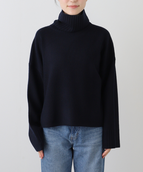 追加 *Cropped タートルネック ニット（ニット/セーター）｜Deuxieme