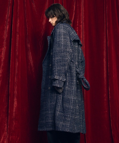 UNISEX》【LIMITED EDITION】Double-breasted Prime-Over Trench Coat