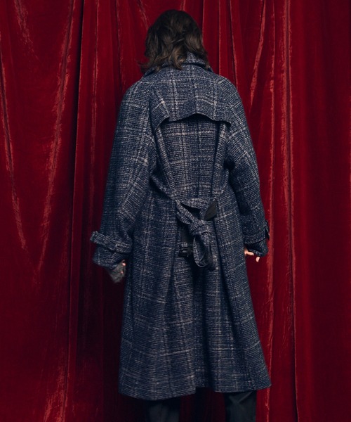 メゾンスペシャル ダブルブレスト ロングコート UNISEX》【LIMITED EDITION】Double-breasted Prime-Over Trench Coat
