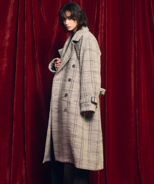 UNISEX》【LIMITED EDITION】Double-breasted Prime-Over Trench Coat UNISEX》【LIMITED EDITION】Double-breasted Prime-Over Trench Coat