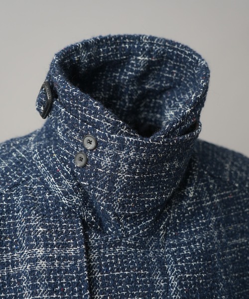 MAISON SPECIAL（メゾンスペシャル）の「《UNISEX》【LIMITED EDITION】Double-breasted Prime-Over Trench Coat/ダブルブレストプライムオーバートレンチコート【MAISON SPECIAL/メゾンスペシャル】（トレンチコート・メンズ・ブラック/チャコールグレー/ライトグレー/ブラウン/ネイビー・0/1/2）」の9枚目の写真