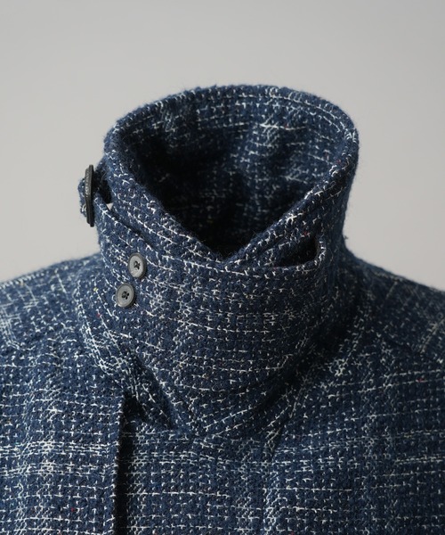 MAISON SPECIAL（メゾンスペシャル）の「《UNISEX》【LIMITED EDITION】Double-breasted Prime-Over Trench Coat/ダブルブレストプライムオーバートレンチコート【MAISON SPECIAL/メゾンスペシャル】（トレンチコート・メンズ・ブラック/チャコールグレー/ライトグレー/ブラウン/ネイビー・0/1/2）」の10枚目の写真