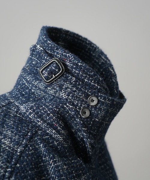 MAISON SPECIAL（メゾンスペシャル）の「《UNISEX》【LIMITED EDITION】Double-breasted Prime-Over Trench Coat/ダブルブレストプライムオーバートレンチコート【MAISON SPECIAL/メゾンスペシャル】（トレンチコート・メンズ・ブラック/チャコールグレー/ライトグレー/ブラウン/ネイビー・0/1/2）」の11枚目の写真