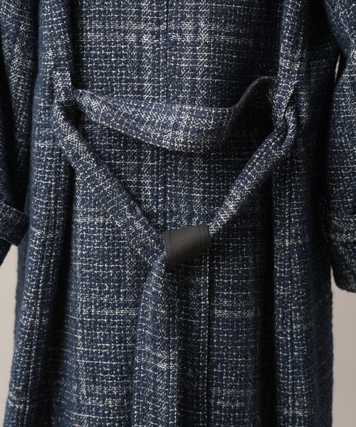 MAISON SPECIAL（メゾンスペシャル）の「《UNISEX》【LIMITED EDITION】Double-breasted Prime-Over Trench Coat/ダブルブレストプライムオーバートレンチコート【MAISON SPECIAL/メゾンスペシャル】（トレンチコート・メンズ・ブラック/チャコールグレー/ライトグレー/ブラウン/ネイビー・0/1/2）」の7枚目の写真