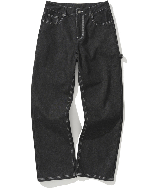 NOT4NERD(ノットフォーナード)の「Carpenter Flare Fit Denim Pants - Black(デニムパンツ・レディース・その他・MEDIUM/LARGE/X-LARGE)」の3枚目の写真